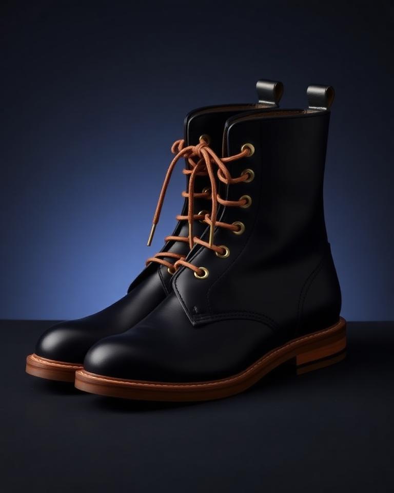 Navy Paddock Boots