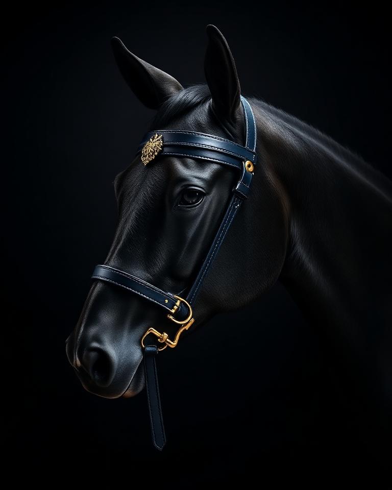 Midnight Crest Bridle