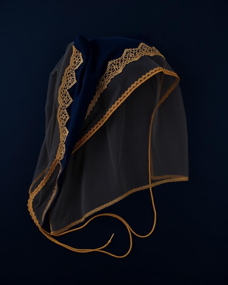 Navy Fly Veil