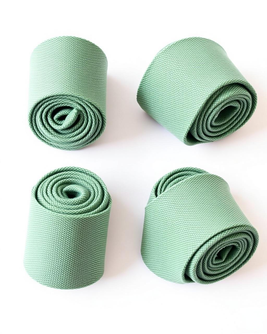 Sage Polo Wraps — Set of Four